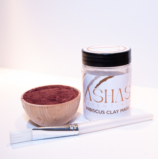 Hibiscus Clay Mask